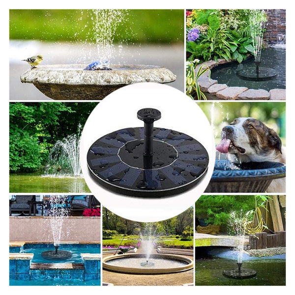 Dealahauls™ Solar Water Fountain